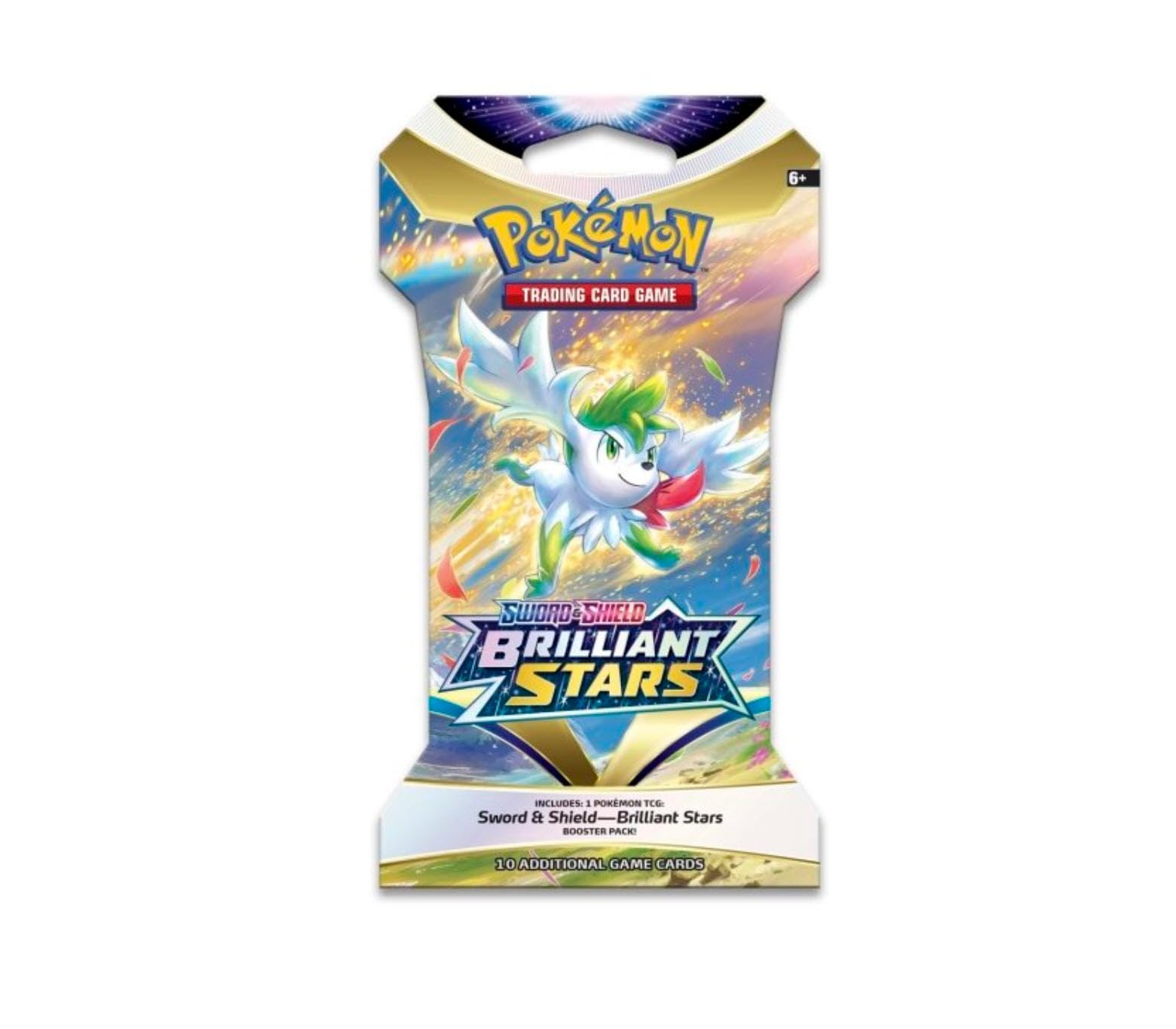 Amazon.com: Pokemon Sword & Shield Brilliant Stars Sleeved Booster